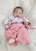 赤ちゃん記念撮影・写真例