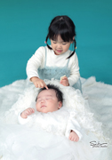 赤ちゃん記念撮影・写真例