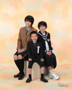 卒入学・卒入園記念撮影写真例