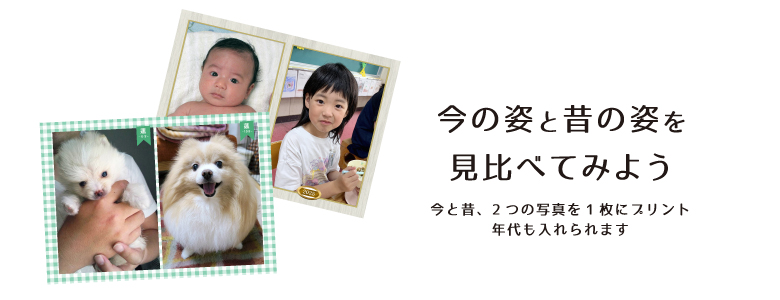 今と昔写真